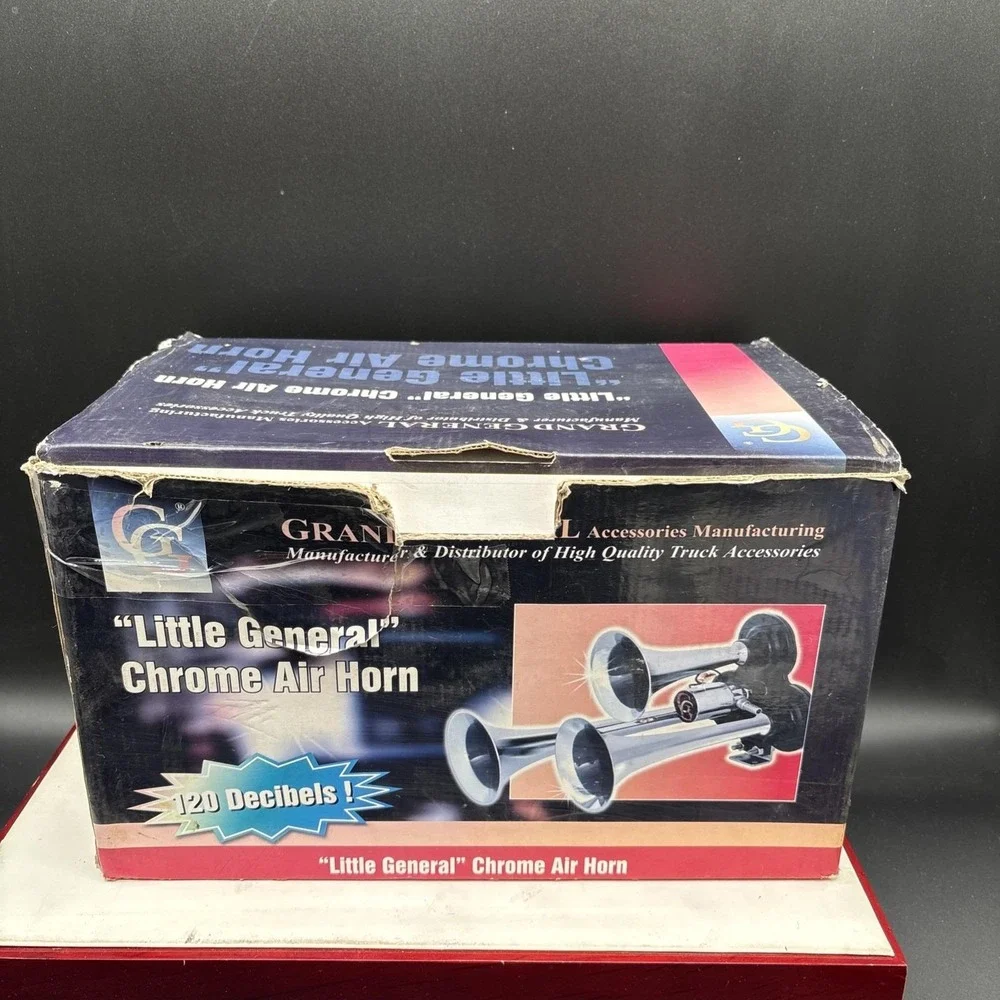 little general train air horn car truck pickup universal loud 120 decibels 69988